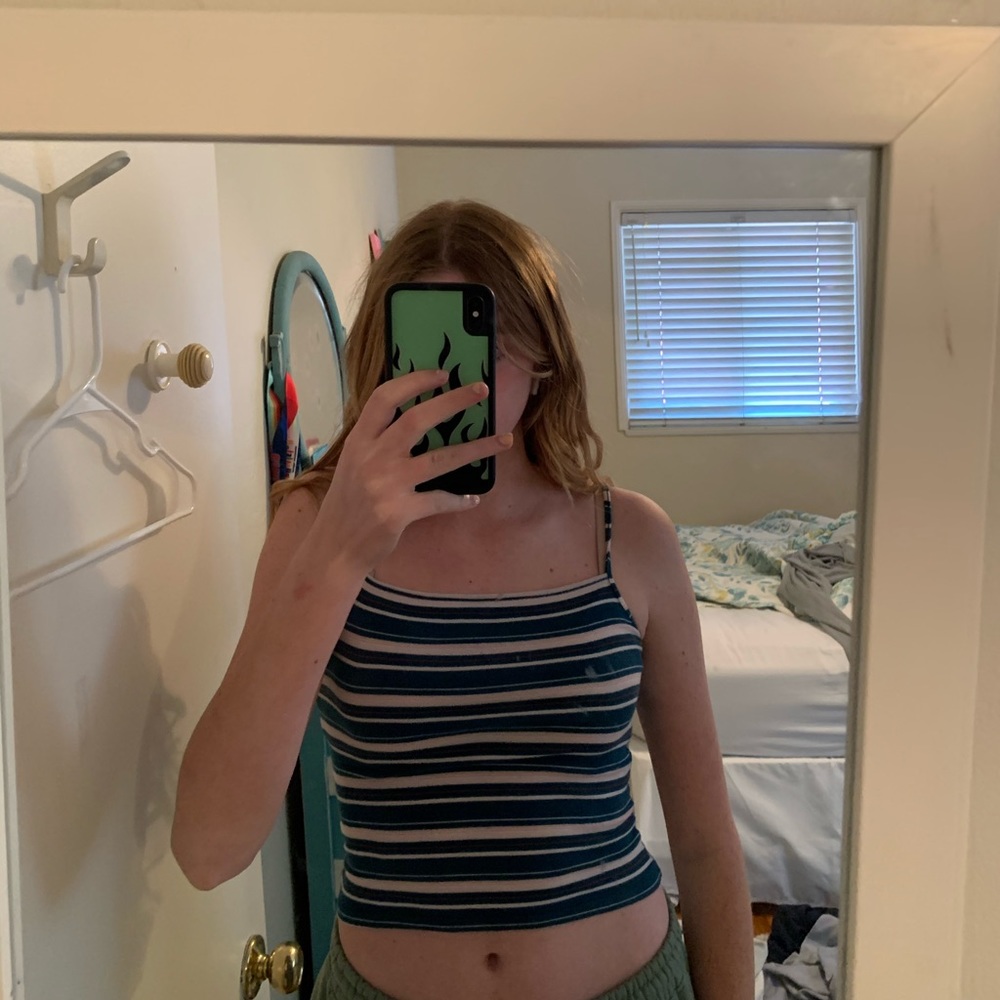 Garage Striped Tank Top